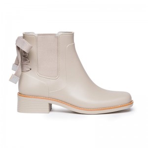 Botas Chelsea Bernardo Briton Slip On Rain Feminino Branco | OOE836JI