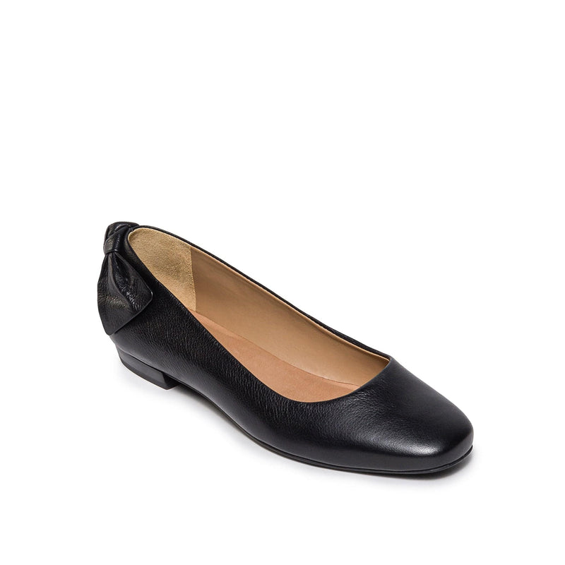 Bailarinas Bernardo Eloisa Bow Feminino Pretas | IMP93VB