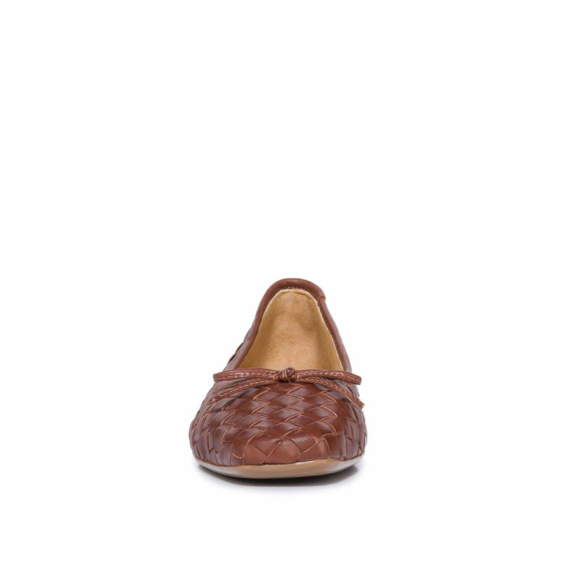 Bailarinas Bernardo Gwynn Woven Feminino Chocolate | JBF8616TC