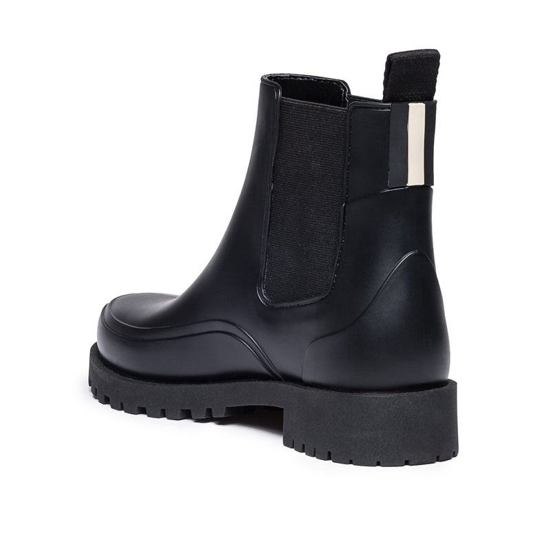 Botas Chelsea Bernardo Addison Rain Feminino Pretas | IDT5758FE