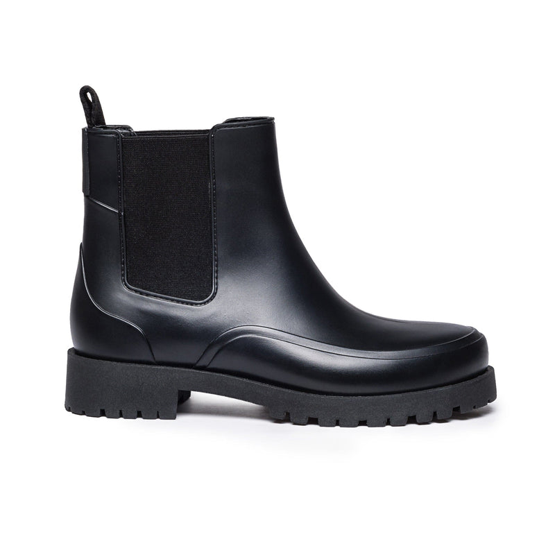 Botas Chelsea Bernardo Addison Rain Feminino Pretas | IDT5758FE