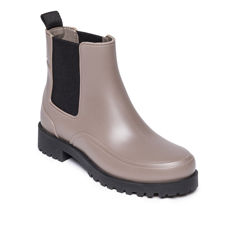 Botas Chelsea Bernardo Addison Rain Feminino Cinzentas Pretas | MCV738AJ