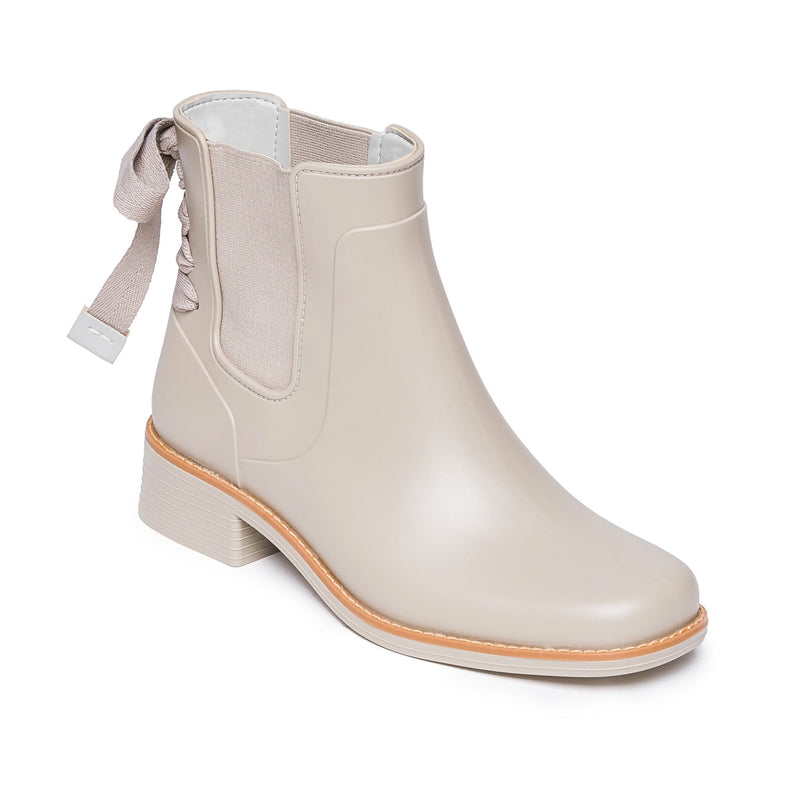 Botas Chelsea Bernardo Briton Slip On Rain Feminino Branco | OOE836JI