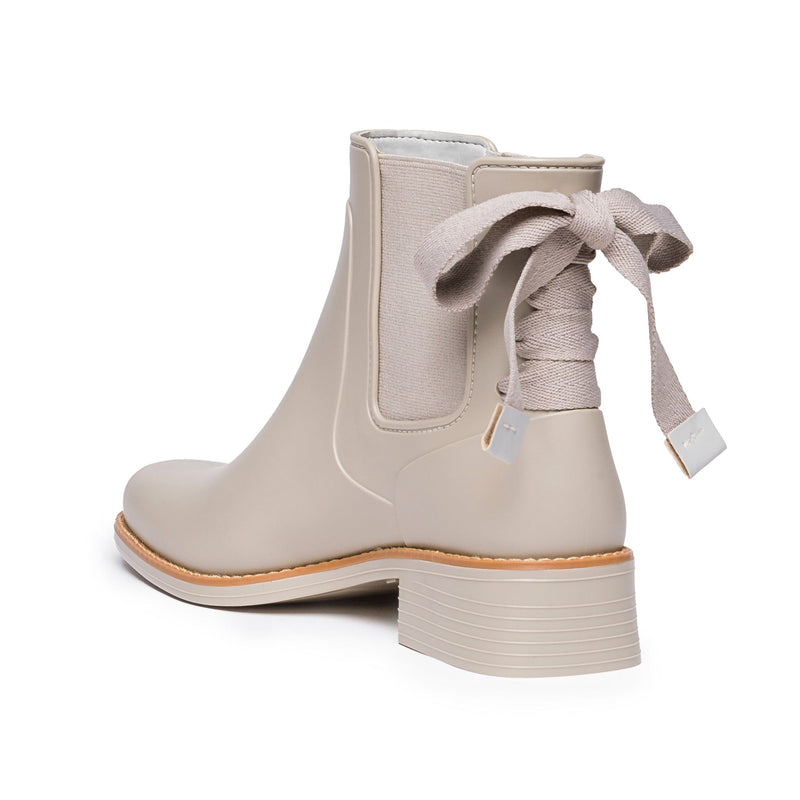 Botas Chelsea Bernardo Briton Slip On Rain Feminino Branco | OOE836JI