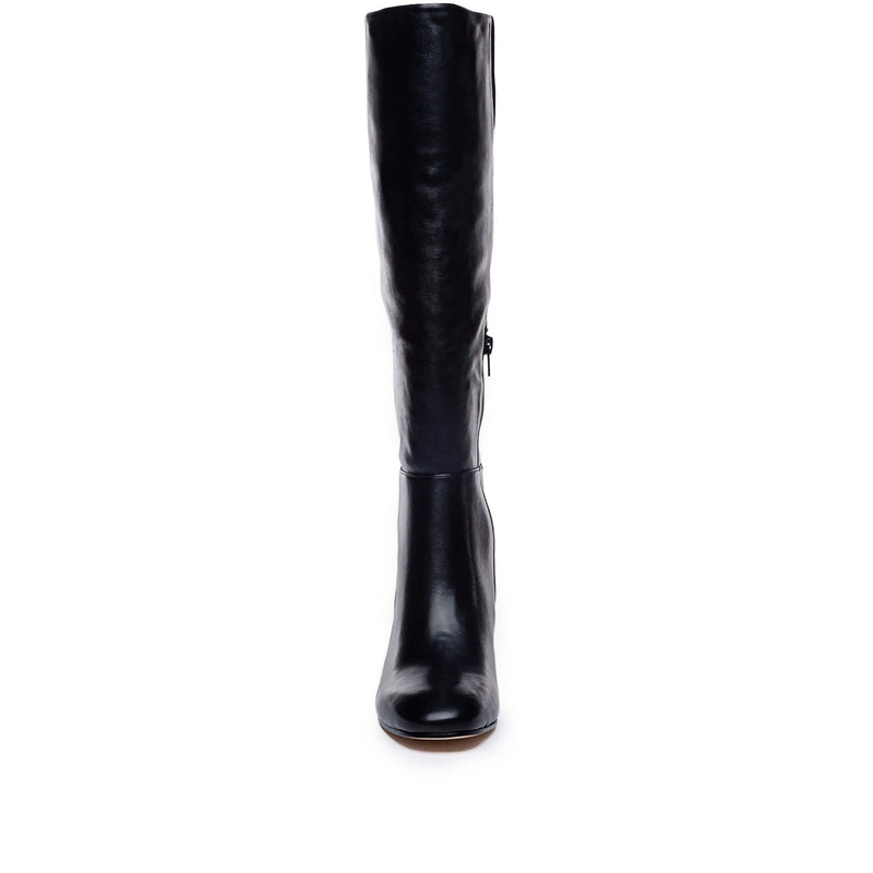 Botas De Cano Alto Bernardo Norma Feminino Pretas | QEO8927OR