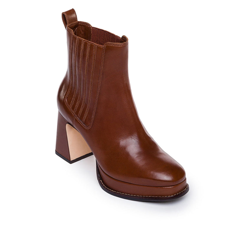 Botas Plataforma Bernardo Nicola Feminino Chocolate | ZHP10044PC