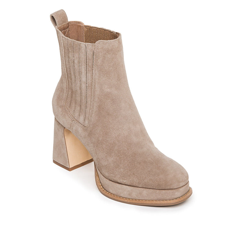 Botas Plataforma Bernardo Nicola Feminino Bege | TFD8075MA