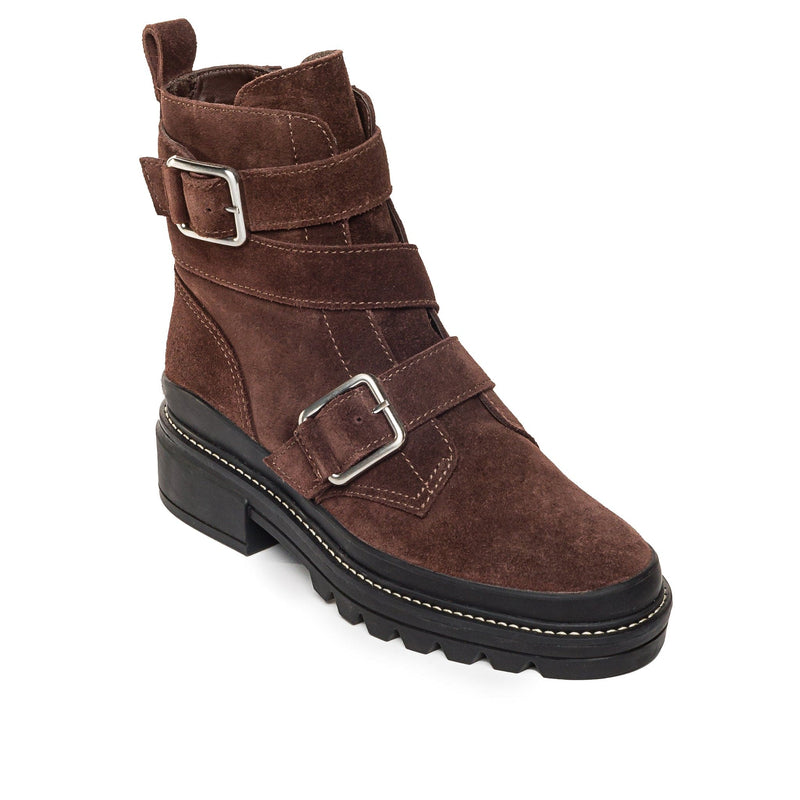 Botins Bernardo Durban Moto Feminino Chocolate | JMU7714EU