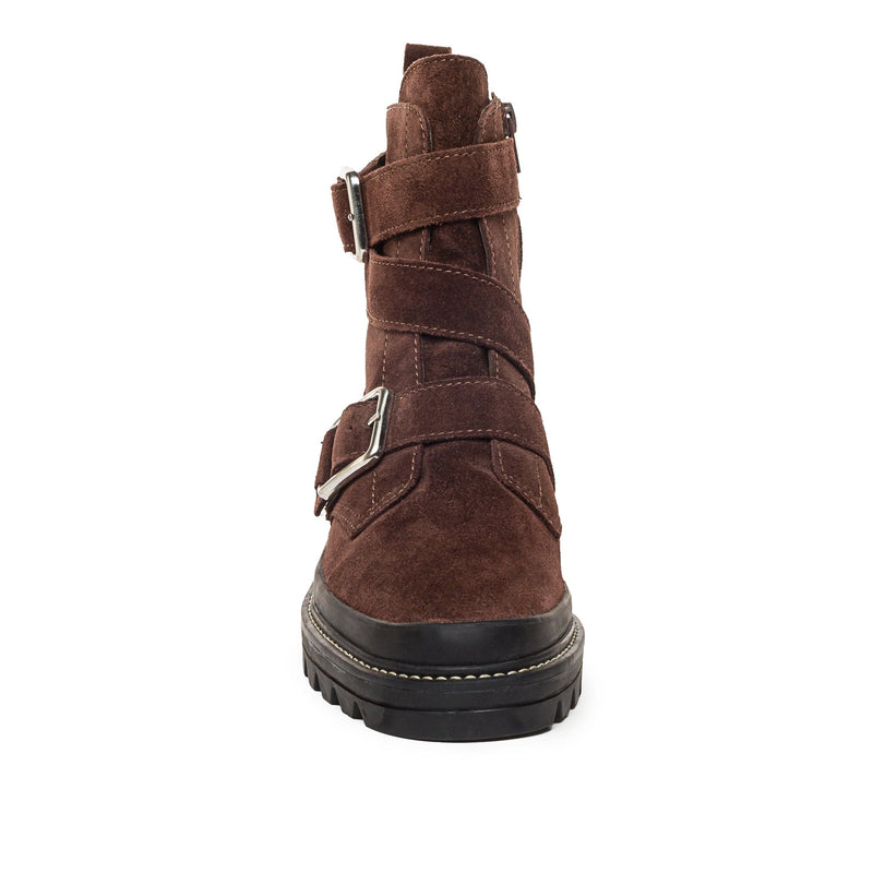 Botins Bernardo Durban Moto Feminino Chocolate | JMU7714EU