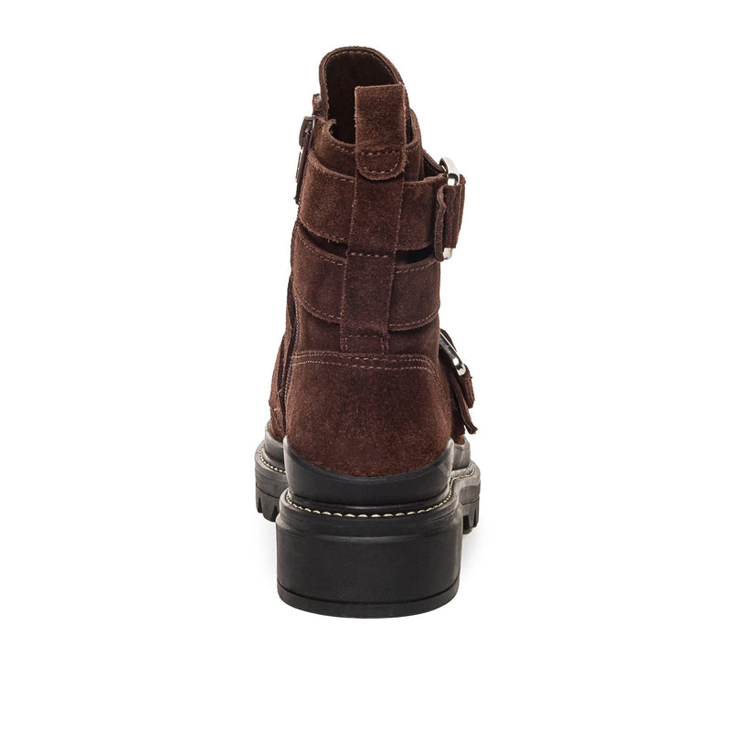 Botins Bernardo Durban Moto Feminino Chocolate | JMU7714EU