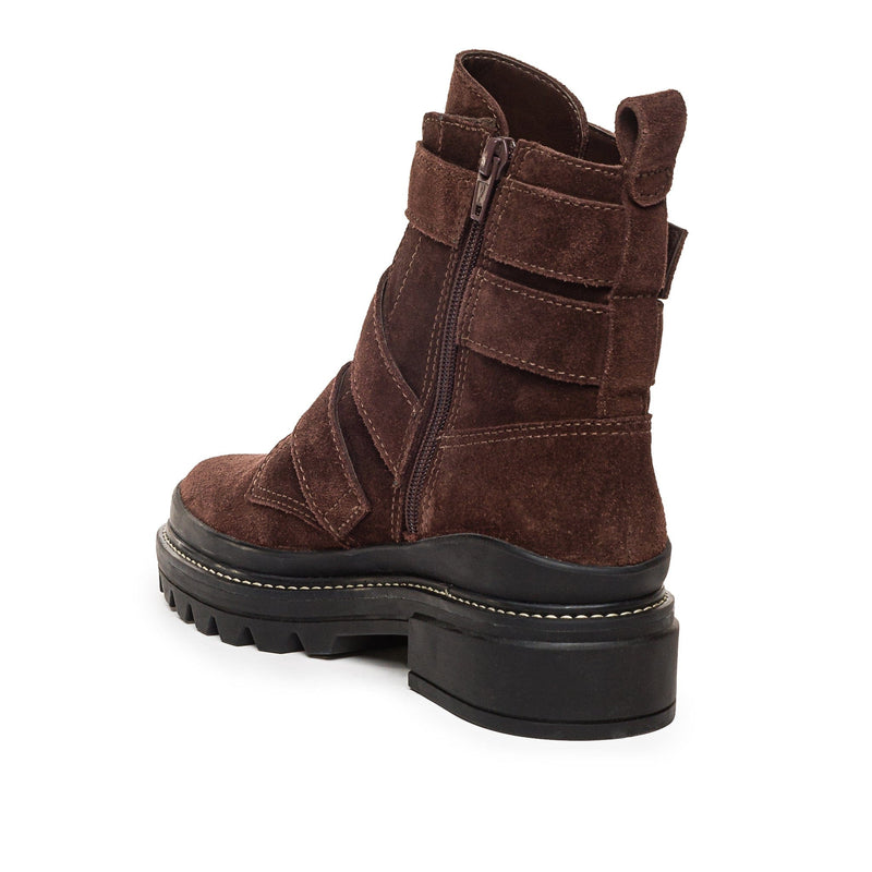 Botins Bernardo Durban Moto Feminino Chocolate | JMU7714EU