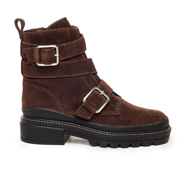 Botins Bernardo Durban Moto Feminino Chocolate | JMU7714EU