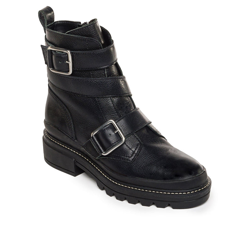 Botins Bernardo Durban Moto Feminino Pretas | THR4026NP