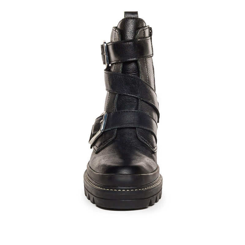 Botins Bernardo Durban Moto Feminino Pretas | THR4026NP