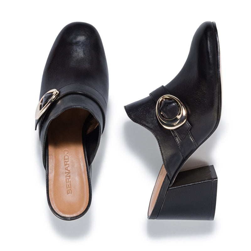 Mules Bernardo Natasia Feminino Pretas | JHN7948AV