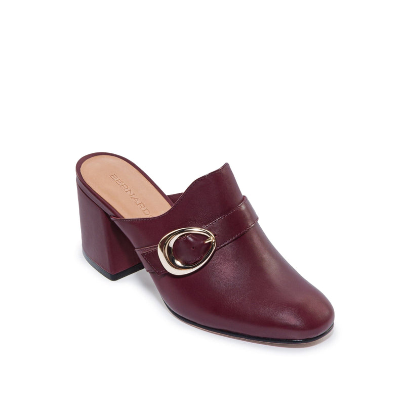 Mules Bernardo Natasia Feminino Vermelhas Escuro | EMR7544CO