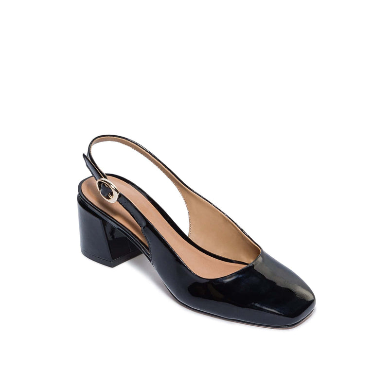 Saltos Bernardo Alexia Slingback Feminino Pretas | VWY612CU