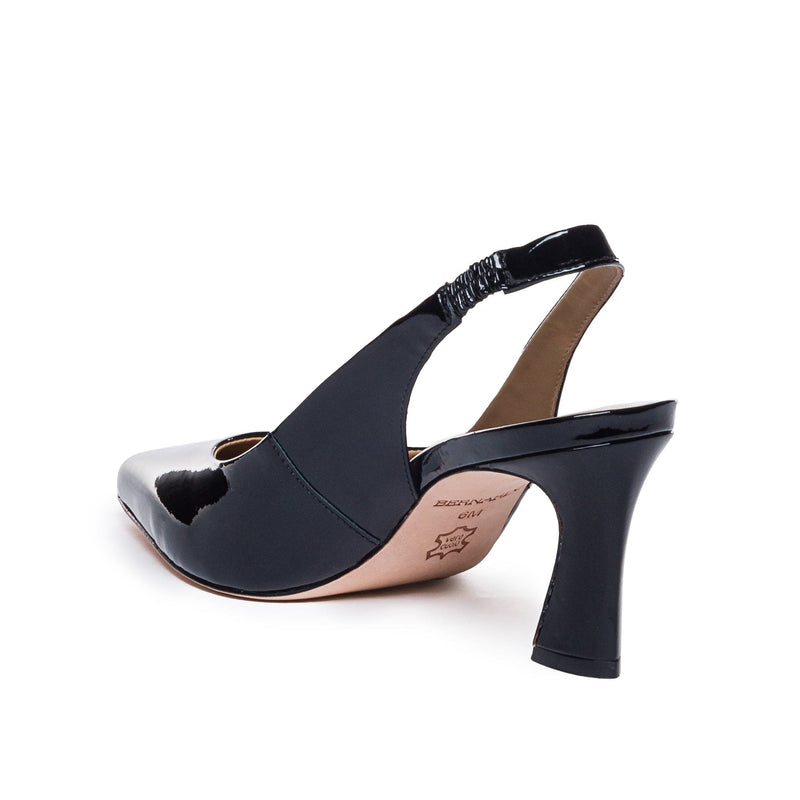 Saltos Bernardo Felicity Slingback Feminino Pretas | RMA9333EF