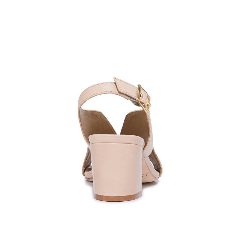 Sandalias de Salto Bernardo Bedford Mid Feminino Rosa | EHH1490KA