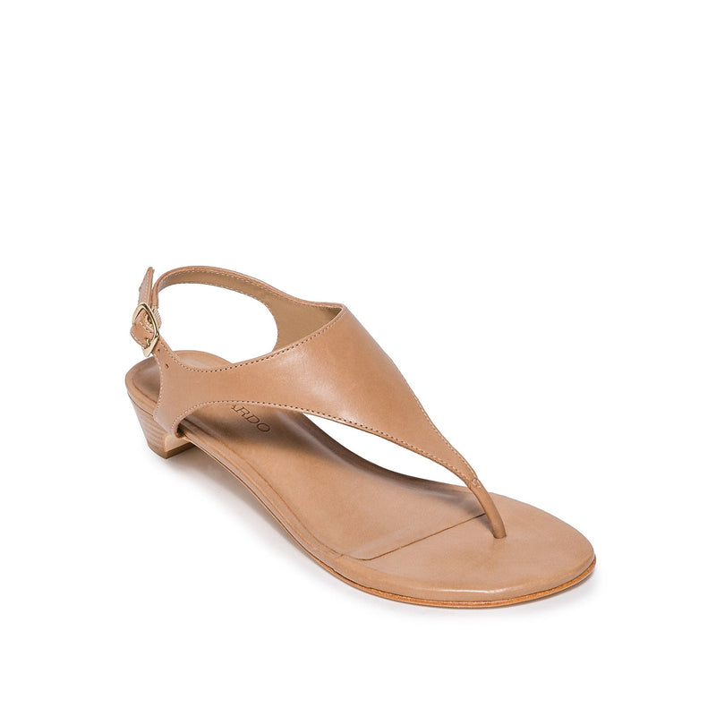 Sandalias de Salto Bernardo Goldy Demi Feminino Marrom | HGD3441TL