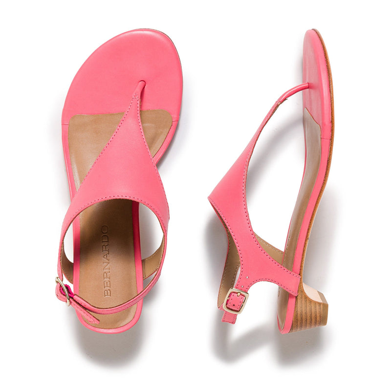 Sandalias de Salto Bernardo Goldy Demi Feminino Rosa | XTX3386OG