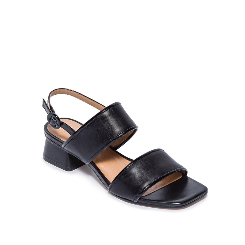 Sandalias de Salto Bernardo Jasper Slingback Feminino Pretas | FUP9320BE