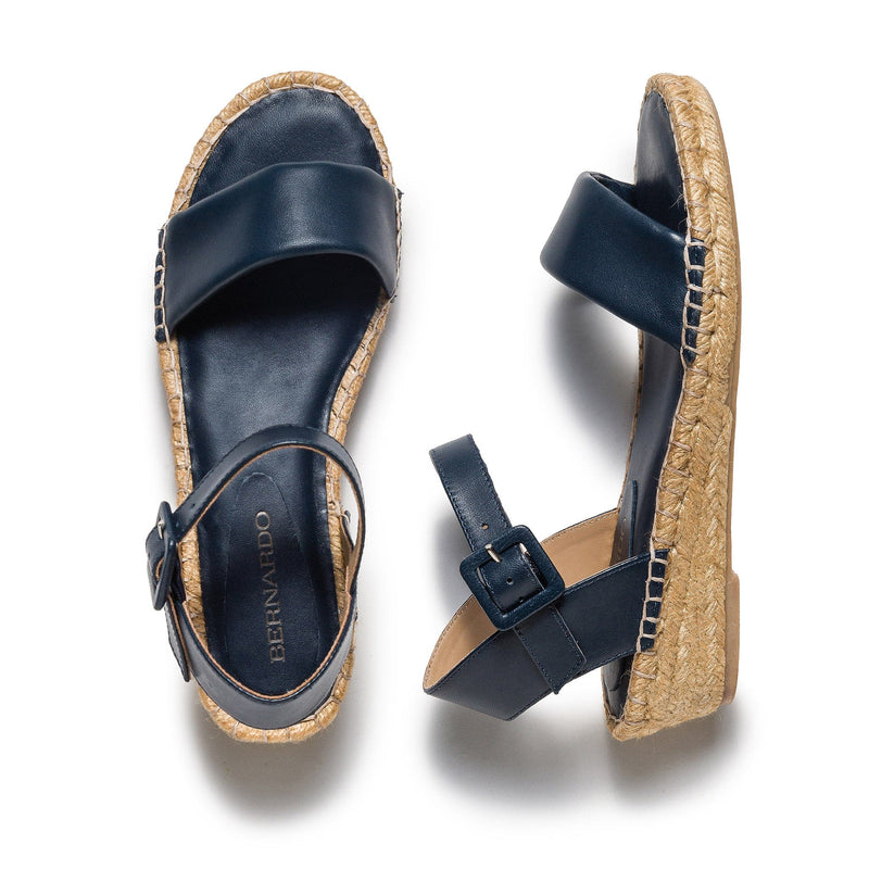 Sandálias Cunha Bernardo Madrid Espadrille Feminino Azul Marinho | TTL2824NV