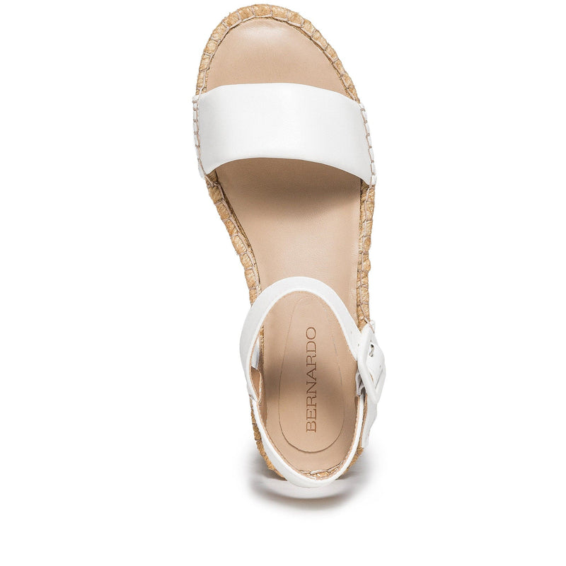 Sandálias Cunha Bernardo Madrid Espadrille Feminino Branco | GBY966YJ