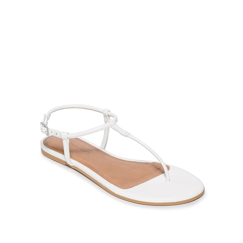 Sandálias Planas Bernardo Haven Thong Feminino Branco | CHC7233UO