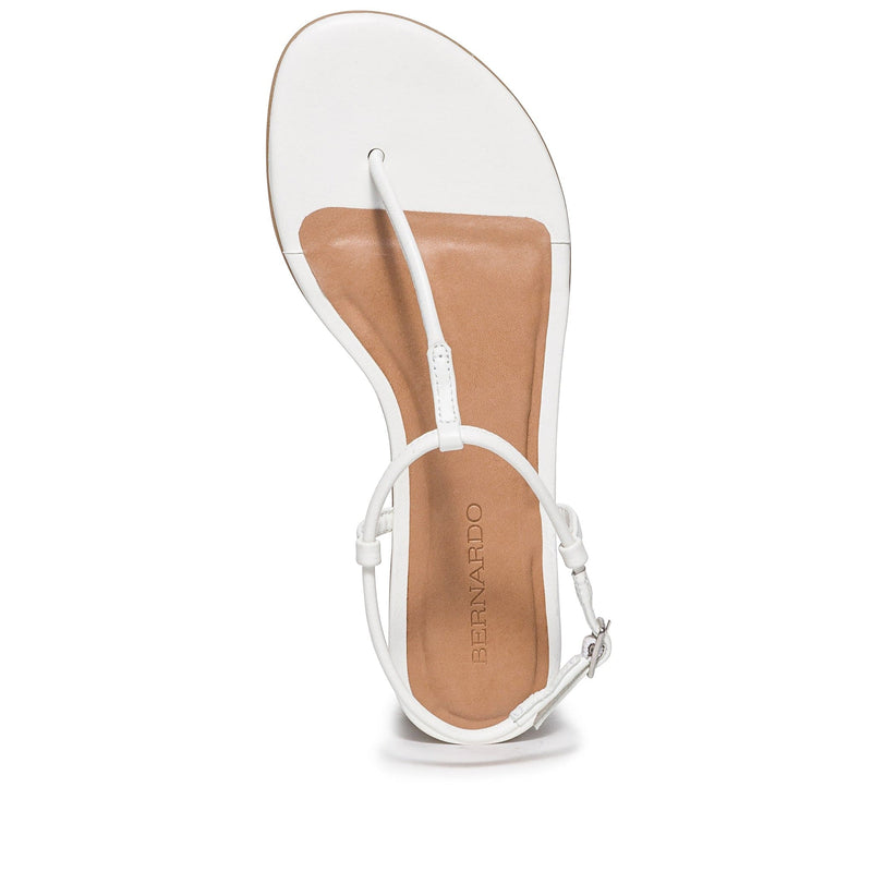 Sandálias Planas Bernardo Haven Thong Feminino Branco | CHC7233UO