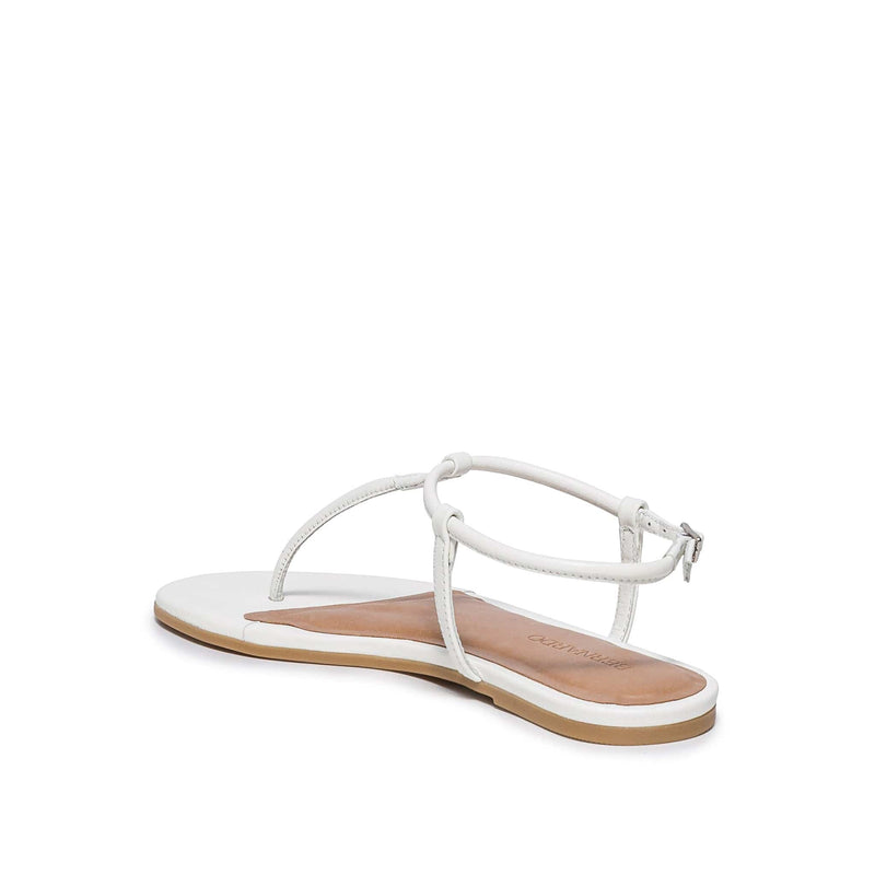 Sandálias Planas Bernardo Haven Thong Feminino Branco | CHC7233UO