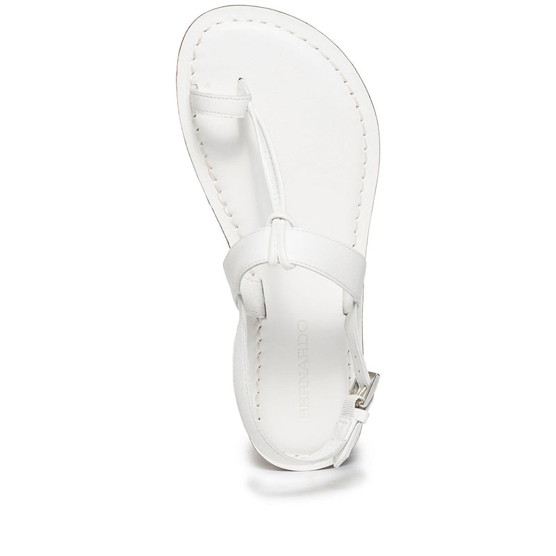 Sandálias Planas Bernardo Maverick 2 Toe Ring Feminino Branco | BRD649CB