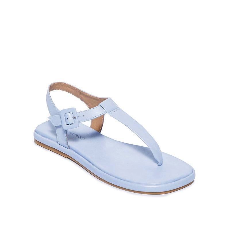 Sandálias Planas Bernardo Tucson T-Strap Feminino Azuis | IYT8263OP