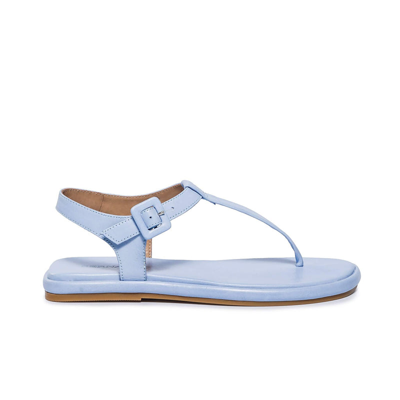 Sandálias Planas Bernardo Tucson T-Strap Feminino Azuis | IYT8263OP