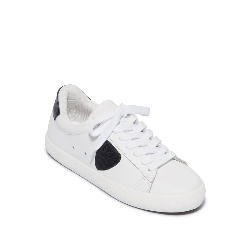 Sapatilhas Bernardo Tatum Feminino Branco Pretas | MWQ2957OF