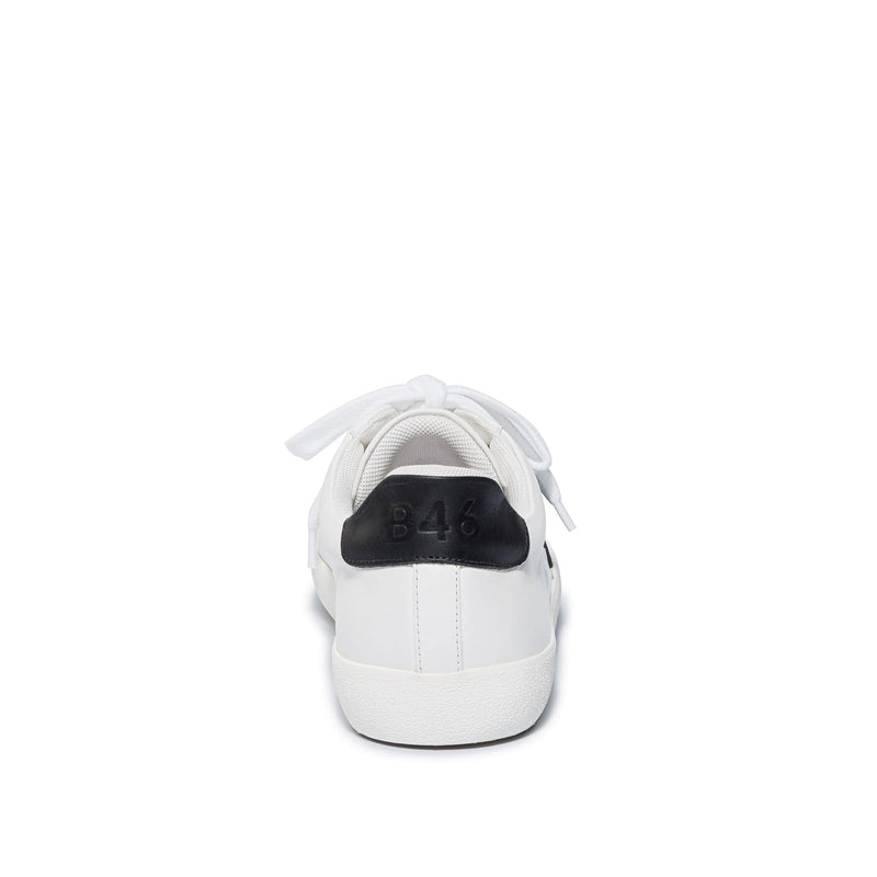 Sapatilhas Bernardo Tatum Feminino Branco Pretas | MWQ2957OF