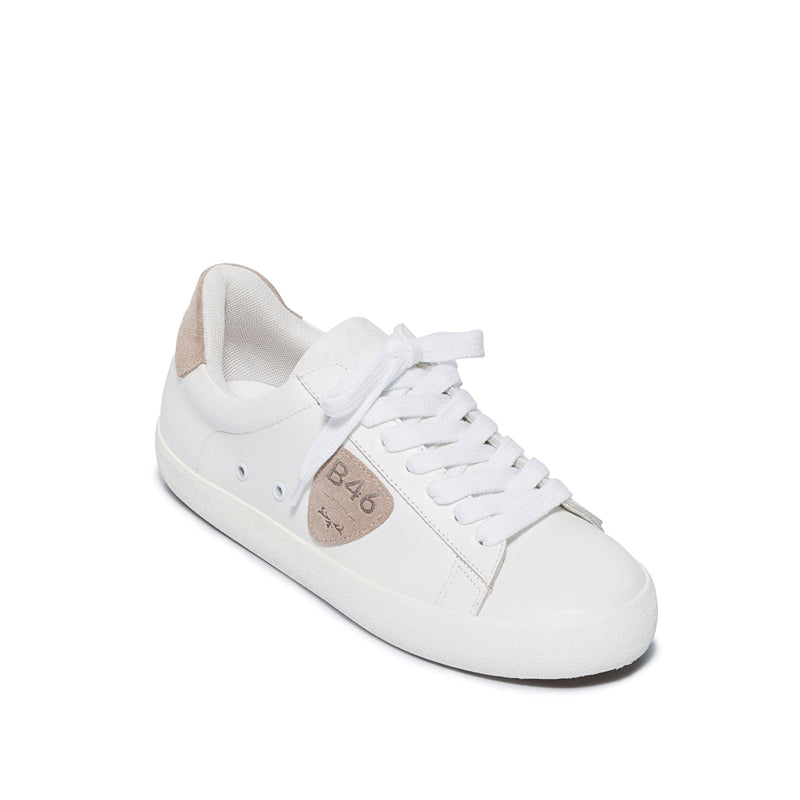 Sapatilhas Bernardo Tatum Feminino Branco Bege | JLE6581JN